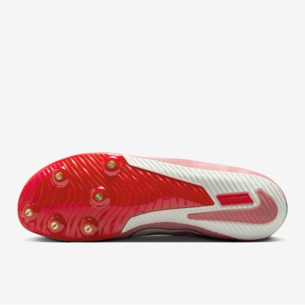 Nike Zoom Rival Multi-Event ALL "Red Stardust/Pale Ivory/Malachite Sz 9 - Picture 9 of 12